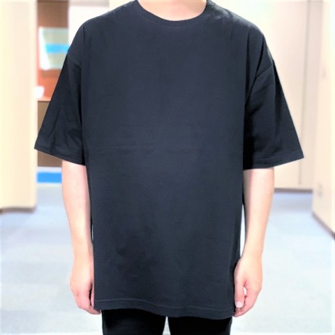 シンプル定番 ビッグシルエットtシャツ ブラック Xlサイズ 雑貨通販 ヴィレッジヴァンガード公式通販サイト