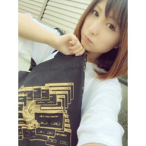 【原田真緒×unsung hero】誓いfeat.魔法少女トートバッグ 黒×ゴールド