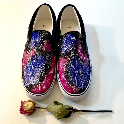 【seikoyuki】【24.5cm】クリスタルギャラクシースリッポン【受注生産】