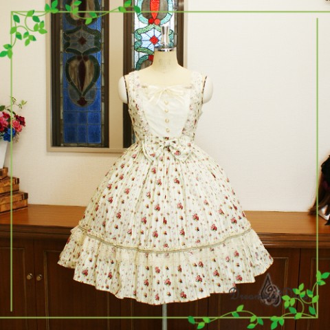 【Dreaming Drop】キャル＝ノエルジャンパースカート(赤)