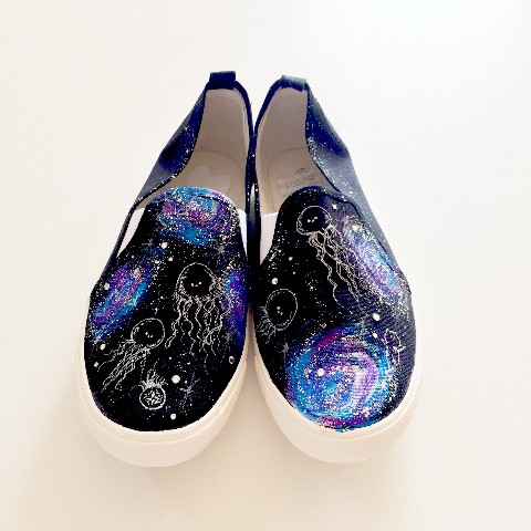 【seikoyuki】【20.0cm】スワロフスキー宇宙海月スリッポン【受注生産】