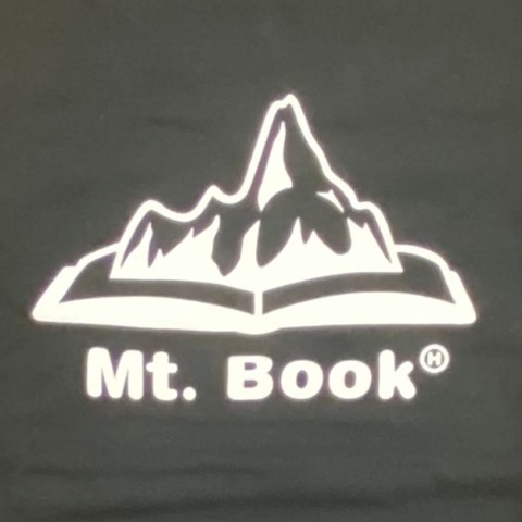 【Mt.Book】Tシャツ ブラック[Mサイズ] / vvstore