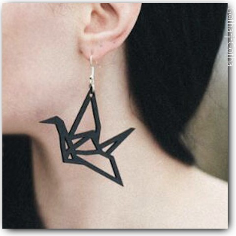 【Gotha×Gotha】折り鶴ピアス