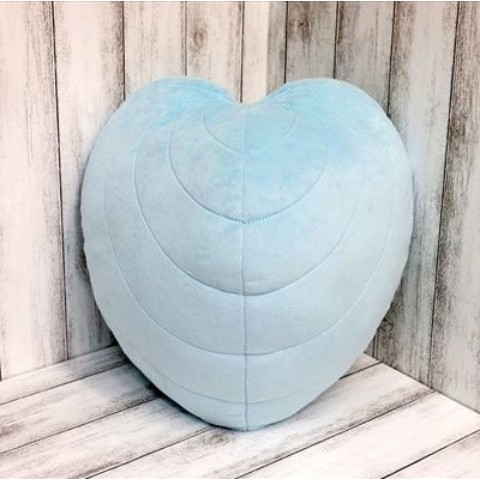 【クッション】ハートガイ　BLUE