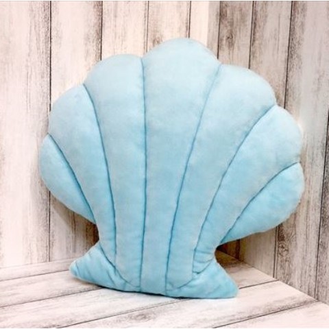 【クッション】ホタテ　BLUE
