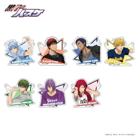 【黒子のバスケ第4弾】トレーディング繋がるチャーム（全7種）