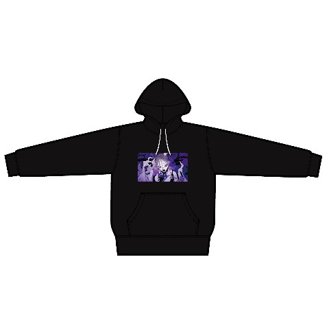 【柊キライ×WOOMA】＜再再受注＞8.6oz フーデットパーカー Lサイズ