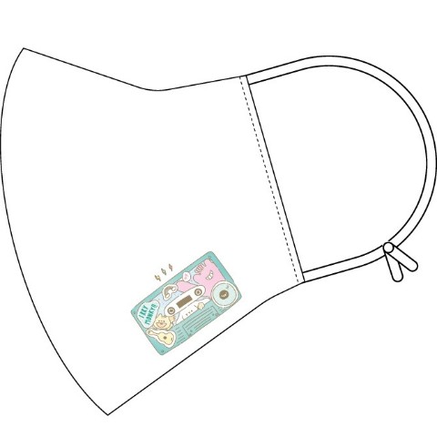 【イッキーモンキー】バンド マスク カセット