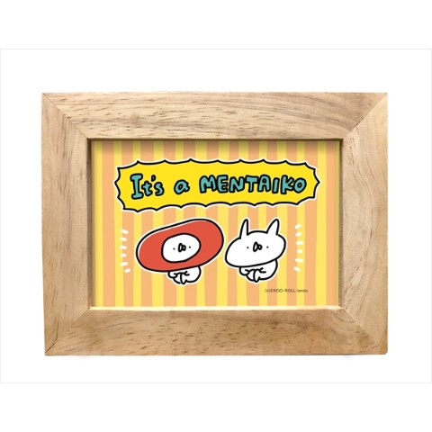 【うさぎ帝国】ミニ額（めんたいこ）