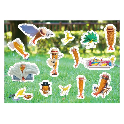 【えびふらいふ】ステッカーシート