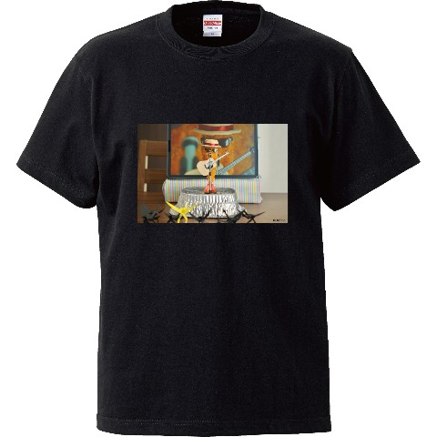 【えびふらいふ】Ｔシャツ A ブラック（LLサイズ）