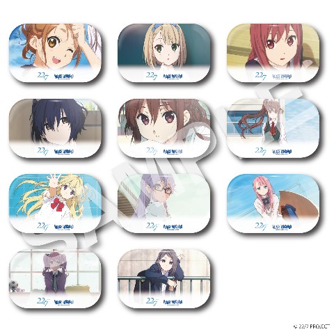 【22/7】トレーディングスクエア缶バッジ(全11種ランダム)