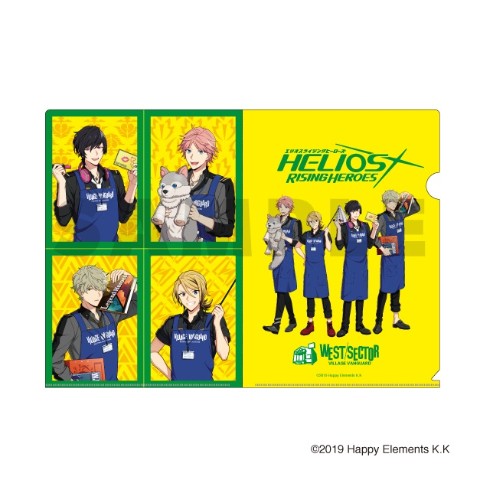 【エリオスライジングヒーローズ】VVコラボイラストクリアファイル