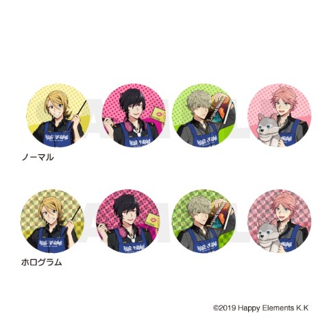 【エリオスライジングヒーローズ】VVコラボイラストトレーディング缶バッジ/全８種/単品