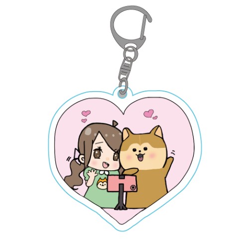 【まめもっっっち】アクリルキーホルダー B