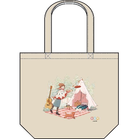 【亜咲花】トートバッグ（昼キャンプver.）