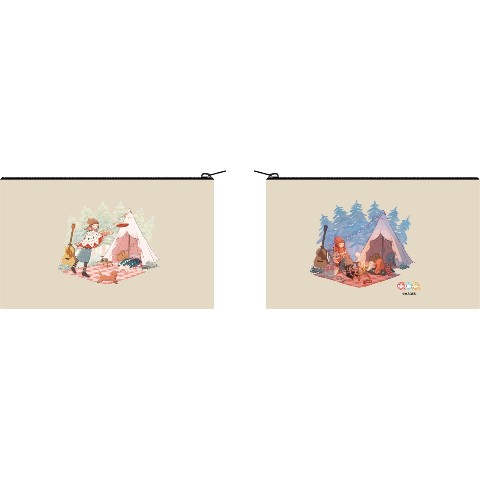 【亜咲花】キャンバス生地ポーチ