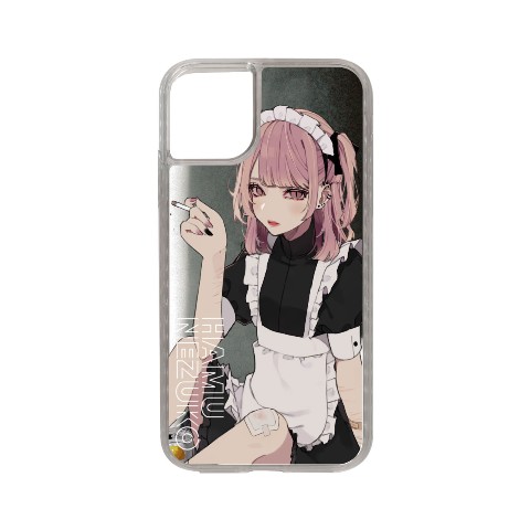 【はむねずこ】ネオンサンドスマホケースiPhone6/7/8 / SEケース（メイド）