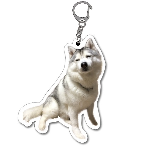 【ハマジ】アクリルキーホルダー おシルin the チル