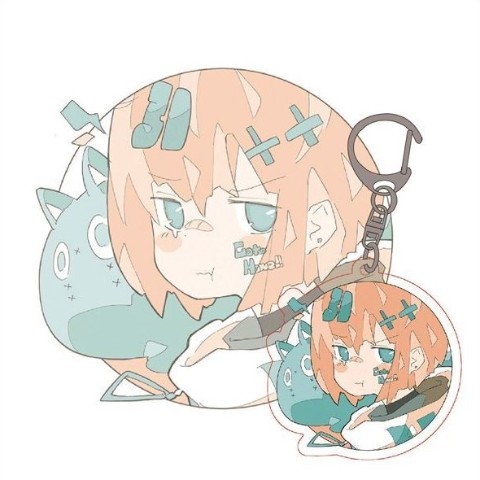 【Haる】引きこもりちゃんアクリルキーホルダー