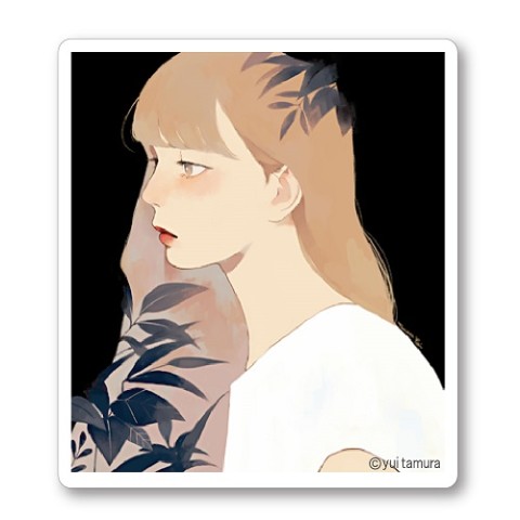 【田村結衣】ステッカー　Ａ