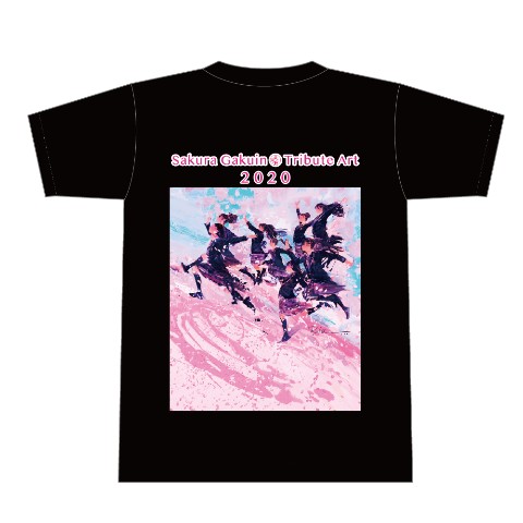 【さくら学院】Tシャツ（ＢＫ）Ｍサイズ
