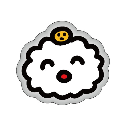 【しゅうまい君】ダイカットクッション