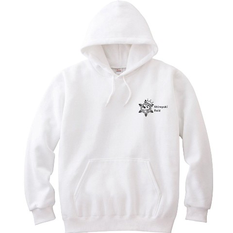 【白雪レイド】プルパーカー　WH　XLサイズ