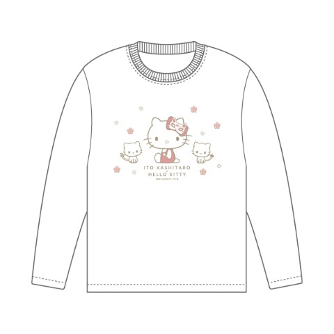 【伊東歌詞太郎×サンリオ】ロンT (WH)Mサイズ※イベント/特典対象外