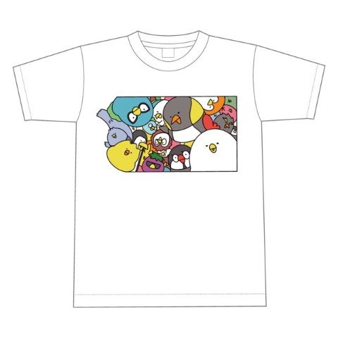 【毎日でぶどり】Ｔシャツ ホワイト（Mサイズ）