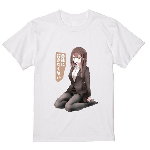 大嘘】Tシャツ 泣いちゃうOLちゃん Lサイズ / vvstore