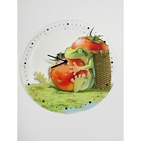 【はち】アクリル掛け時計