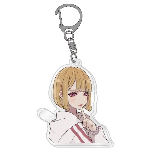 【はむねずこ】アクリルキーホルダー（ぷに）