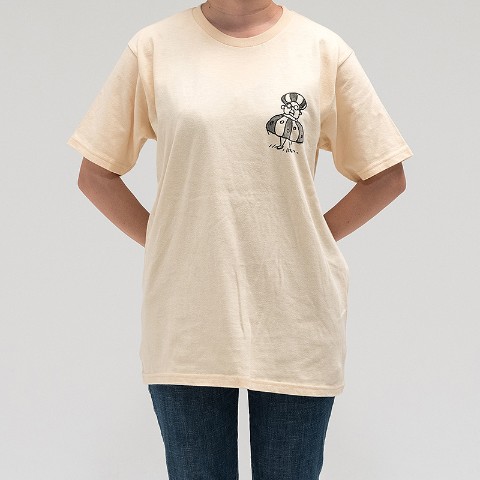 ヨシタケシンスケ】『思わず考えちゃう』Tシャツ（明日やるよ）：S / vvstore