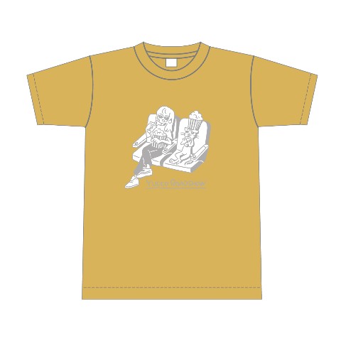 【ゆっこロードショー】コラボTシャツ（バナナ）Mサイズ