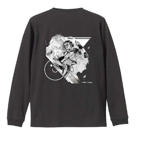 【天開司×ikuyoan】長袖Tシャツ ブラック（XLサイズ）
