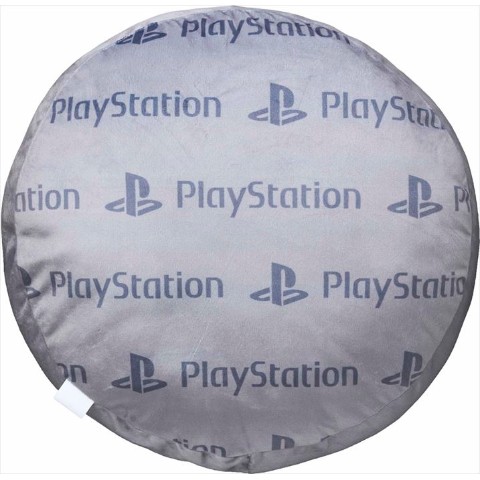 “PlayStation”ラウンドクッション グレー