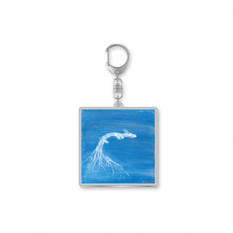 【自分大好きもっちー】アクリルキーホルダー　白龍樹