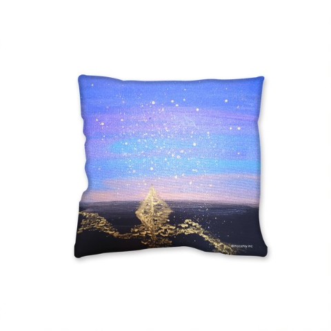 【自分大好きもっちー】クッション　内宇宙古代神話