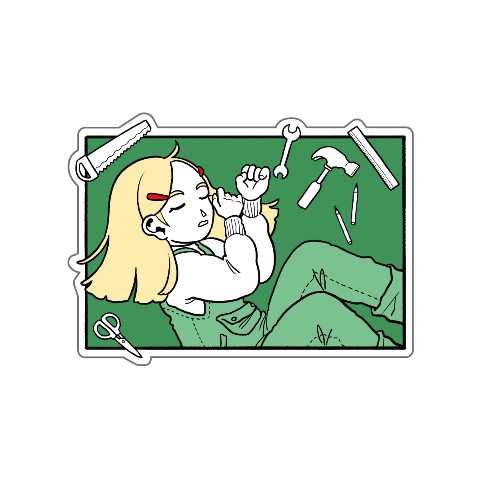 【ちささこ】ダイカットステッカー工具