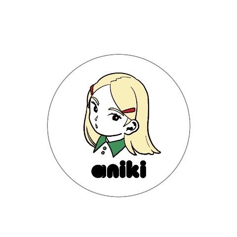 【ちささこ】ダイカットステッカーロゴ