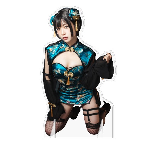 【星乃まみ】ダイカットアクリルパネル　チャイナ（完全受注生産）