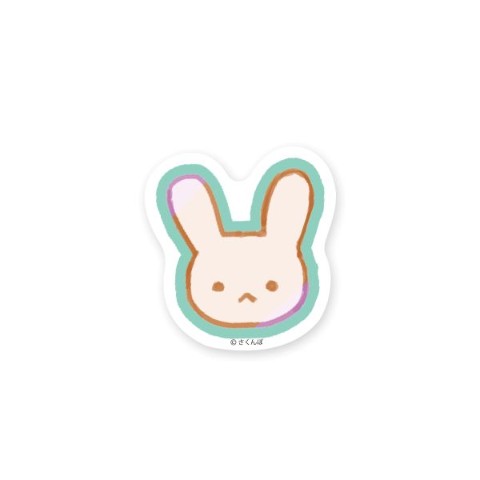 【さくんぽ】ステッカー　うさぎ