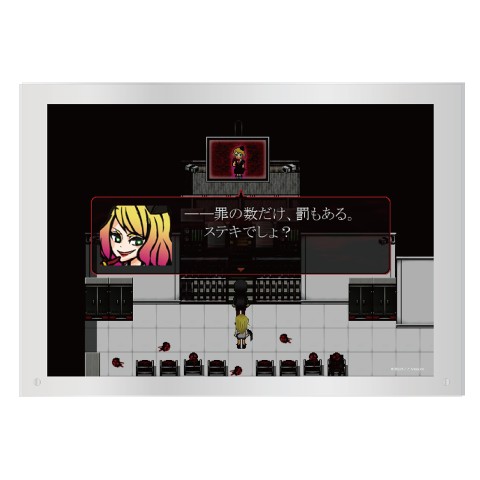 【殺戮の天使】アクリルパネル背景ボード 罪の数だけ、罰もある。