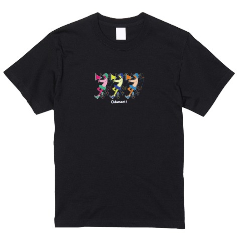 【峯田茉優】TシャツOdamari!黒 XL