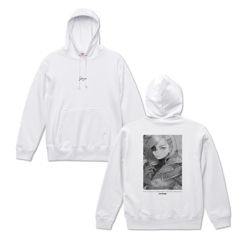グノーシア パーカー セツ グノーシア(第2弾)】パーカー/セツver.（白）Lサイズ＜ブロマイド1枚