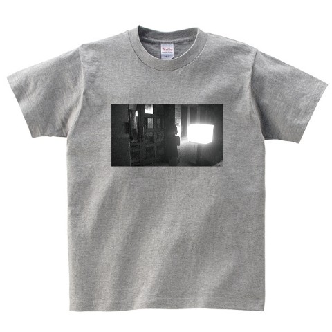 【鳩羽つぐ】Tシャツ <まぶしい> グレー　XLサイズ