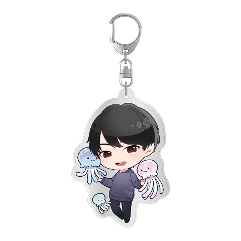 【市川太一】 アクリルキーホルダー  たいちとゆかいなくらげたち