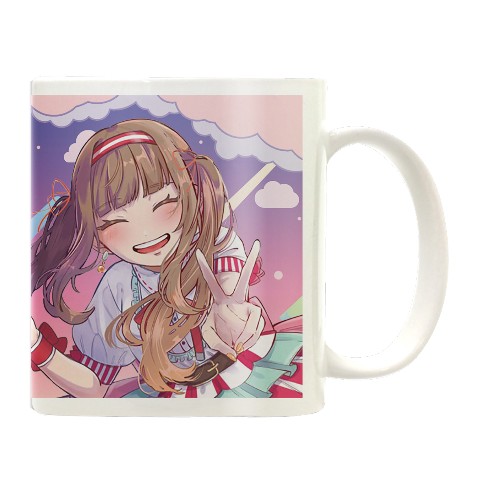 【＠あくびちゃん】マグカップ　ハツラツピース