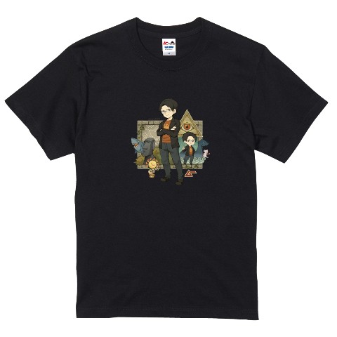 【コヤスタ×ムー】コラボTシャツ（コヤッキーver./黒）XLサイズ